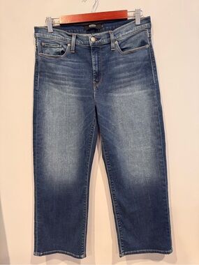 Hudson Stella Mid Rise Crop Jeans Size 30